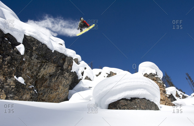 Big Sky backcountry snowboarding