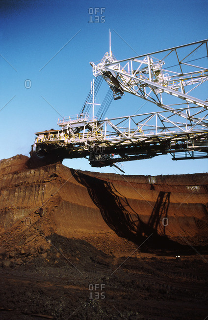 Brown Coal Mining, Bucket Excavator, LaTrobe Valley, Australia