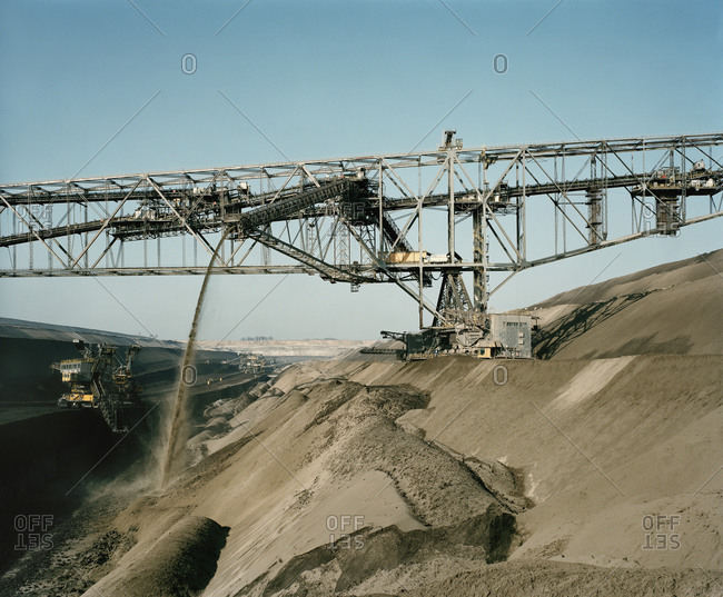 Conveyor Bridge, Open-Cast Brown-Coal Mine