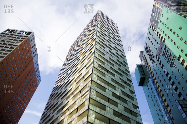 Austria, Vienna, Wienerberg City, View of architecture against sky
