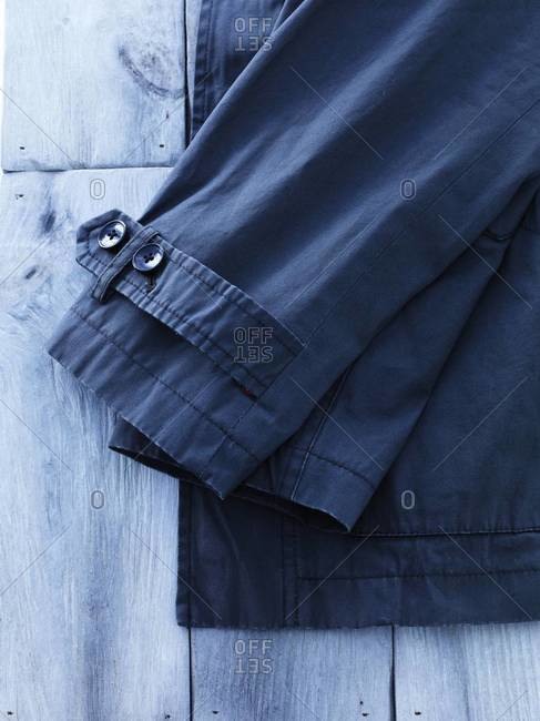 Detail of men\'s coat