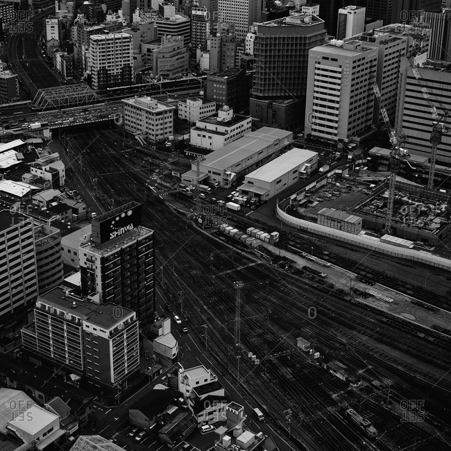 Osaka cityscape, Japan