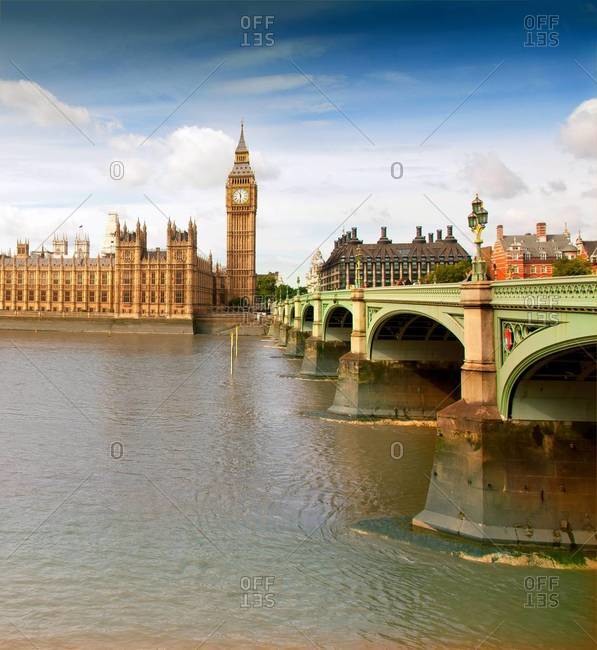Big Ben and Houses of Parliament, Westminster, London