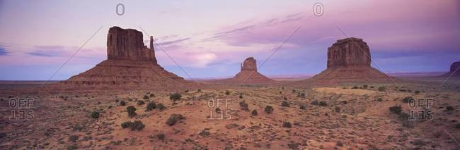 The Mittens, Monument Valley, Utah, United States of America (U.S.A.), North America