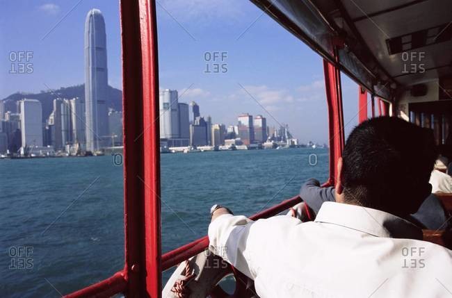 Star Ferry, Victoria Harbor, Hong Kong, China, Asia