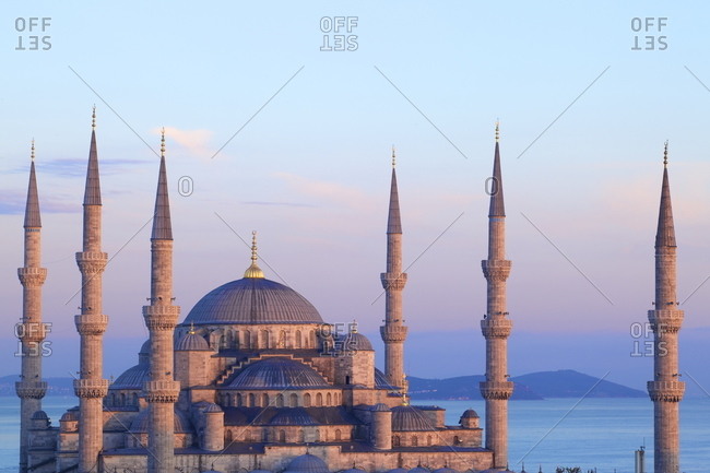 Blue Mosque (Sultan Ahmet Camii), Istanbul, Turkey