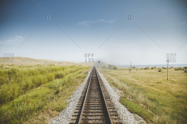 Track of Trans-Siberian Railway