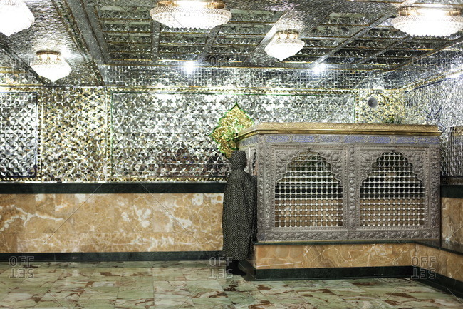 Interior of Mir Movsum Aga Mosque, Azerbaijan