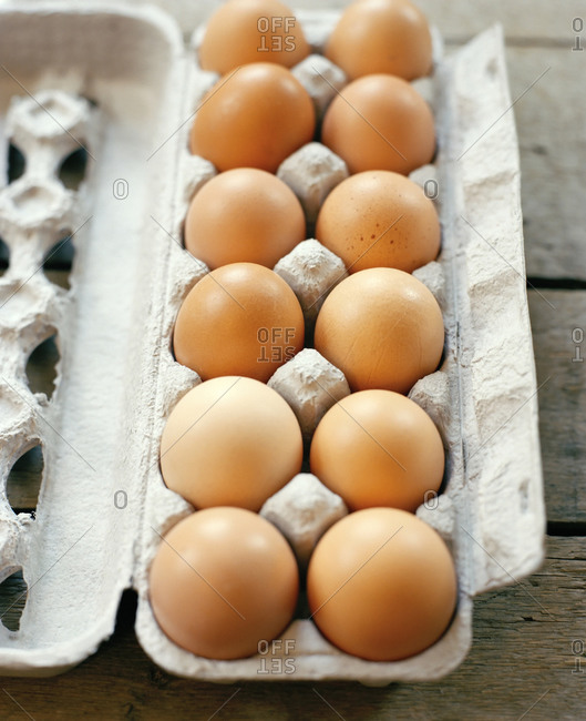 Dozen of farm fresh eggs