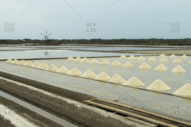 Samut Sakhon, salt basin for salt production