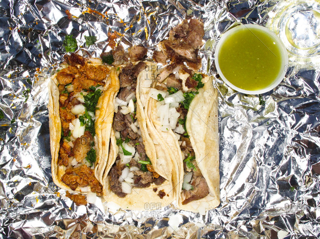 Tacos from a taco truck