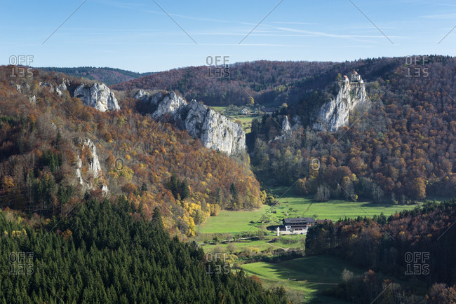 Upper Danube Nature Park in autumn