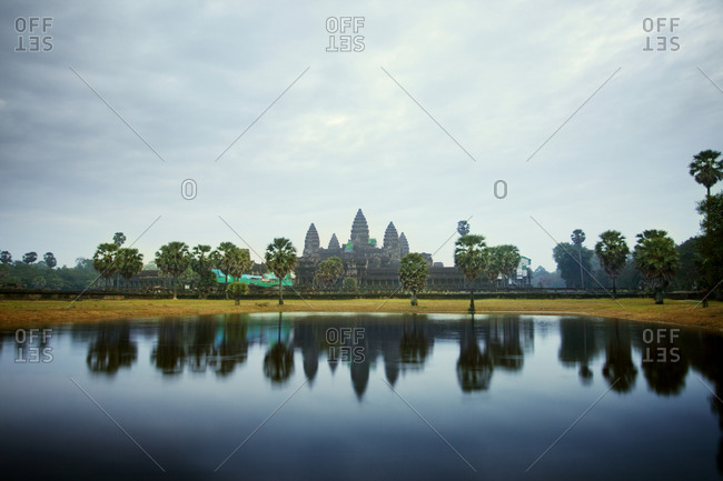 The Cambodian temple, Angkor Wat