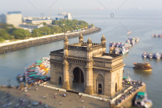 View of the Gateway of India in Mumbai, India