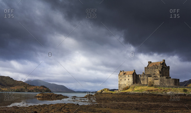 The Eilean Donan castle in Scotland