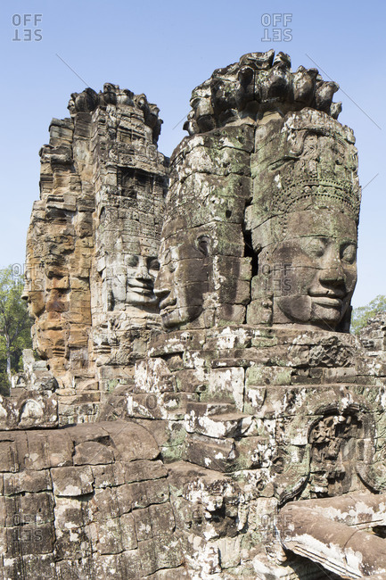 Monuments in Angkor Wat, Cambodia