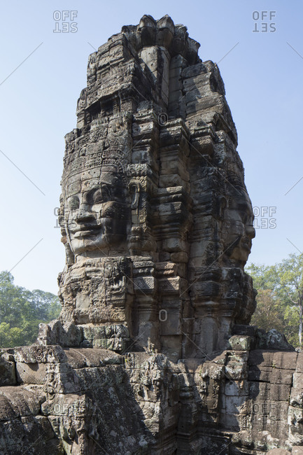 Monuments in Angkor Wat, Siem Reap, Cambodia
