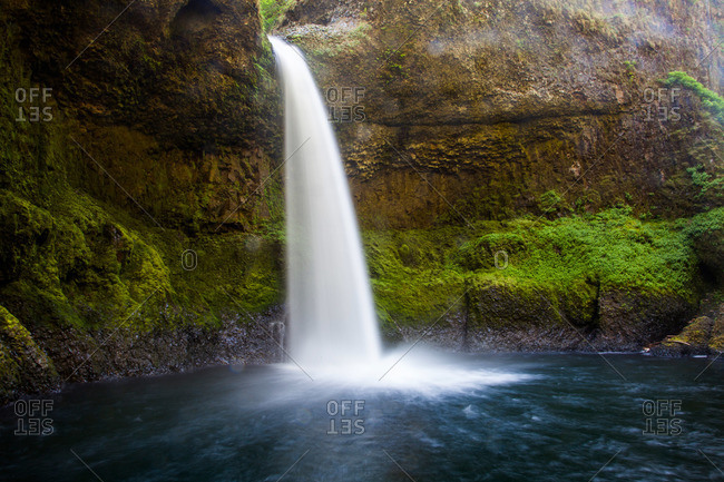 Eagle Creek Falls in the Columbia Gorge, Oregon