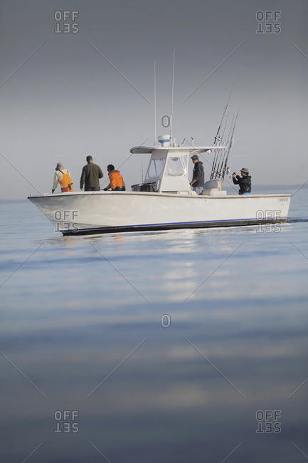 Fishing boat in cape cod bay, Cape Cod, Massachusetts, United States Of America