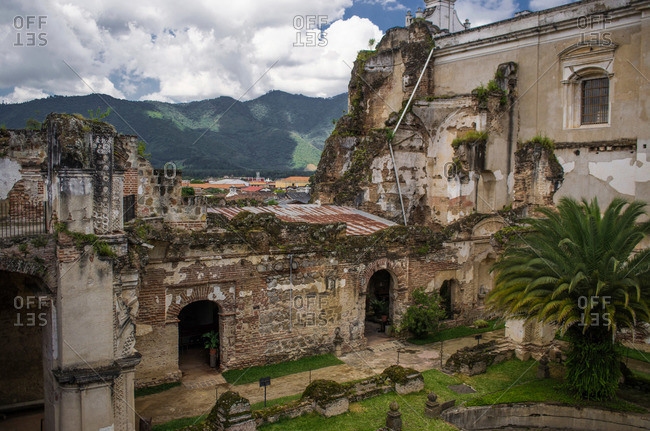 San Francisco Church ruins in Antigua, Guatemala