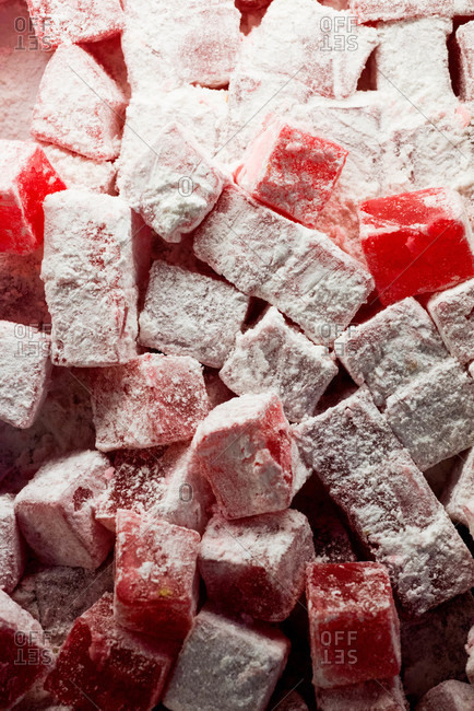 Pieces of Turkish delight
