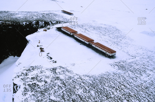 Sanae IV, a research station, the Antarctic