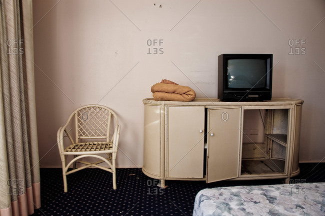Abandoned hotel room, Australia