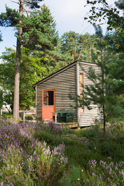 A summer house in the forest, Sweden