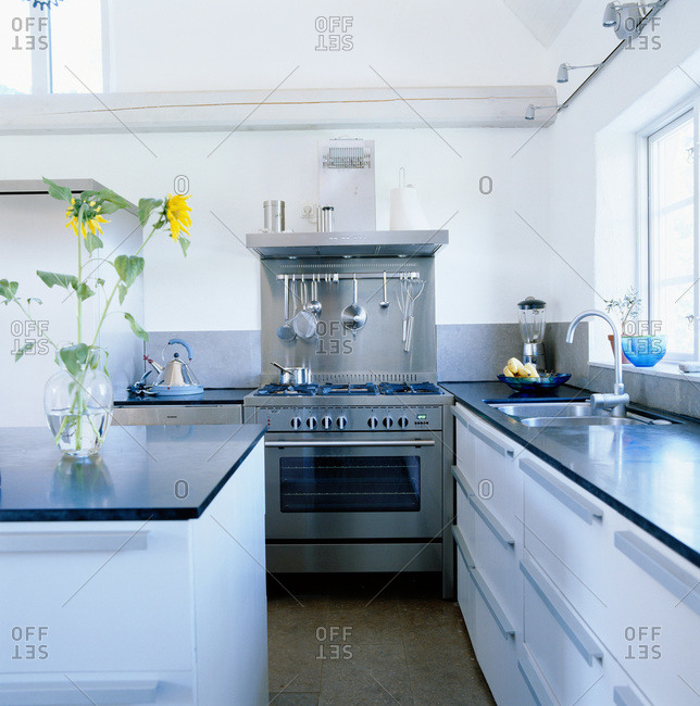 Modern kitchen, Sweden