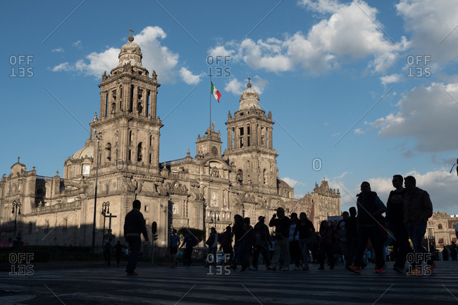 Mexico City Metropolitan Cathedral in downtown Mexico City, Mexico