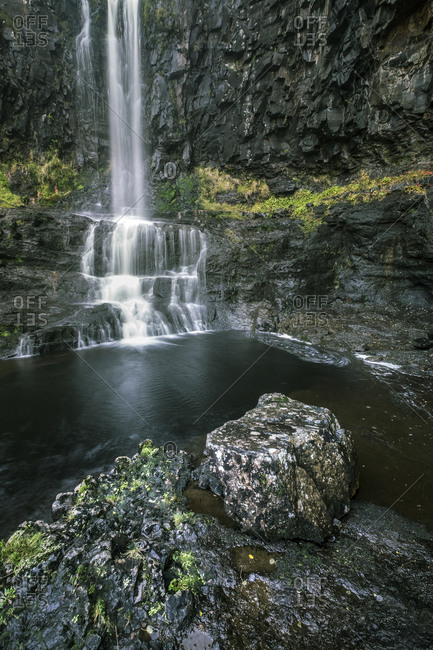 Waterfall on Isle of Skye, Scotland