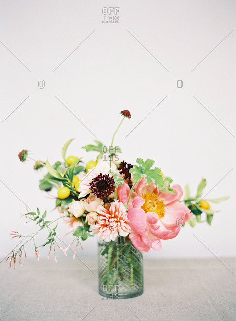 Colorful floral arrangement