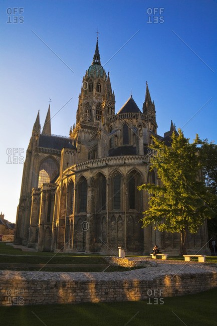 The Bayeux cathedral