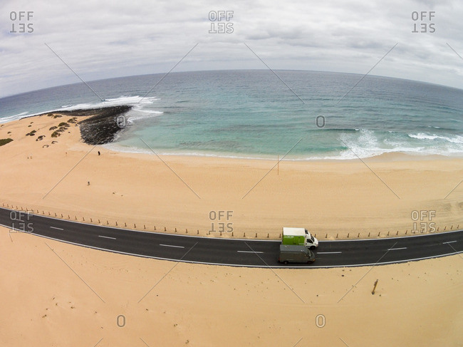 Ocean drive in Fuertaventura