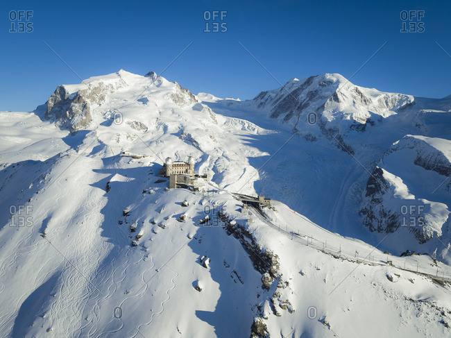 Switzerland, Zermatt, Gornergrat, Kulm Hotel