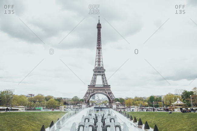 France- Paris- view to Eiffel Tower