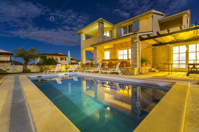Croatia- Istria- Porec- holiday home- swimming pool