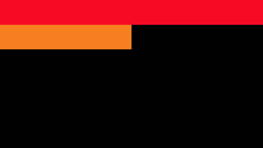 Animation of a gay flag with description