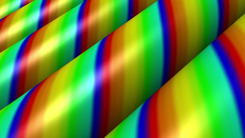 Rainbow candy poles or lollipops. 