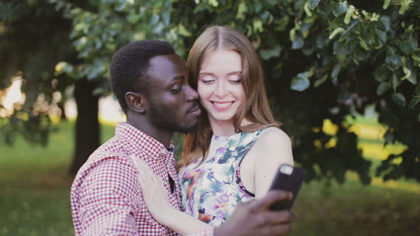 Interracial couples models