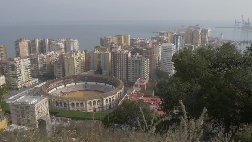 Plaza De Toros La Malagueta Stock Video Footage 4K And HD Video Clips