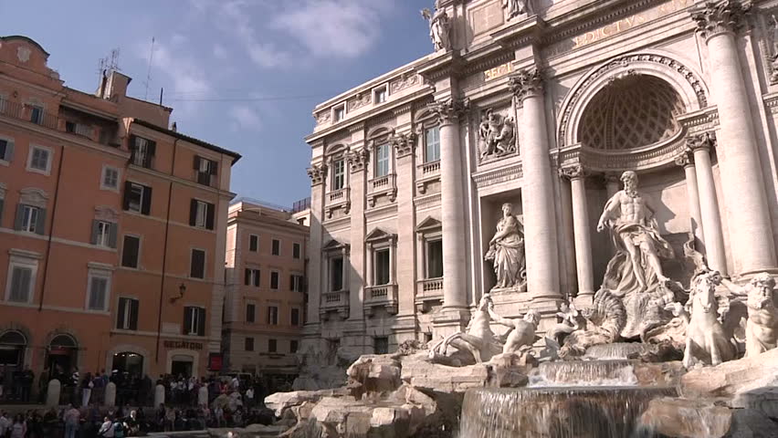 Italy, Rome, Trevi Fountain