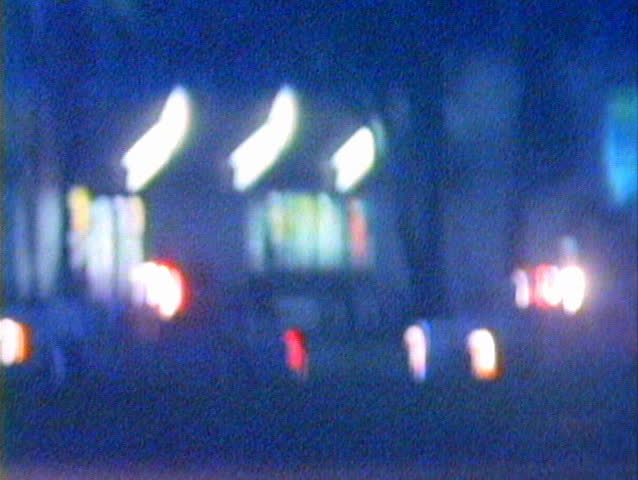 undercranked 16mm montage of a roadside arrest police cops with helicopter at end 