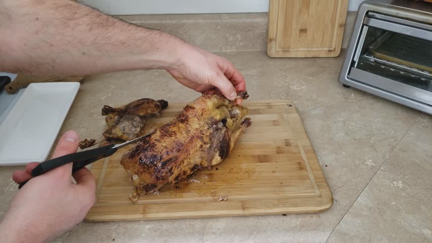 Split roast wife