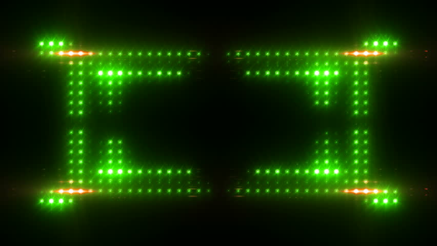 Bright lights flicker. HD, loop 