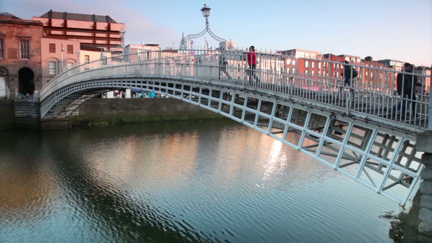 Liffey Bridge, Dublin, Ireland