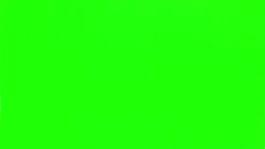Chromakey footage of a curly blond haired woman carrying some shopping bags