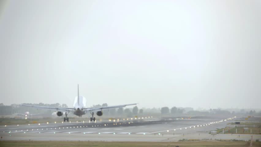 Header of Aircraft Landing
