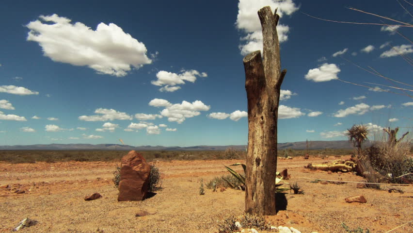 time lapse desert sky in South Africa