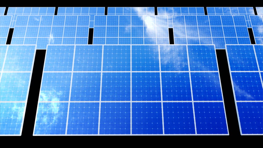 Solar Panels. Silicon Photovoltaic Cell.